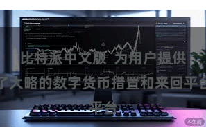 比特派中文版  为用户提供了大略的数字货币措置和来回平台